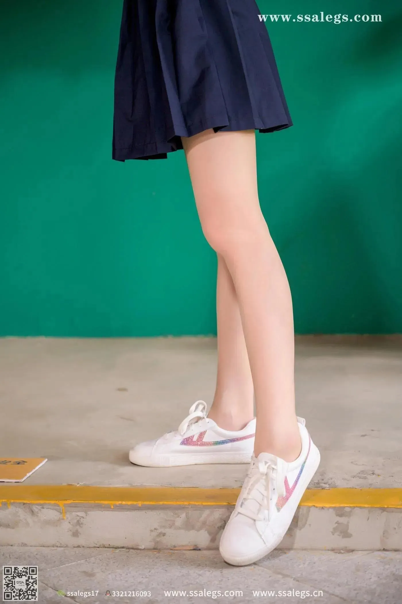 [SSA丝社]超清写真 NO.421 漫漫白色jk制服肉丝写真(上)[23] [51P]插图7
